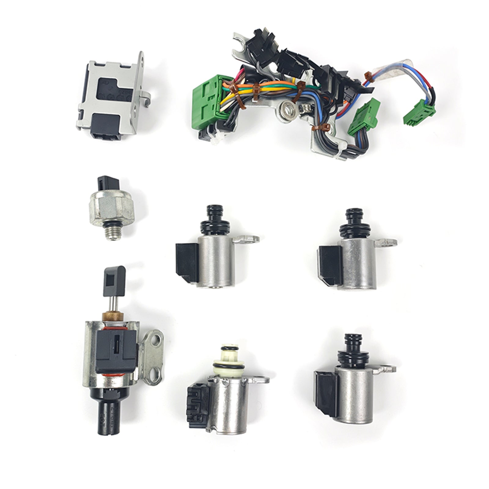 200 -2011 Altima Hybrid L4 2.5L CVT FWD (RE0F10A) Transmission Solenoid Valve Kit JF011 One Senor