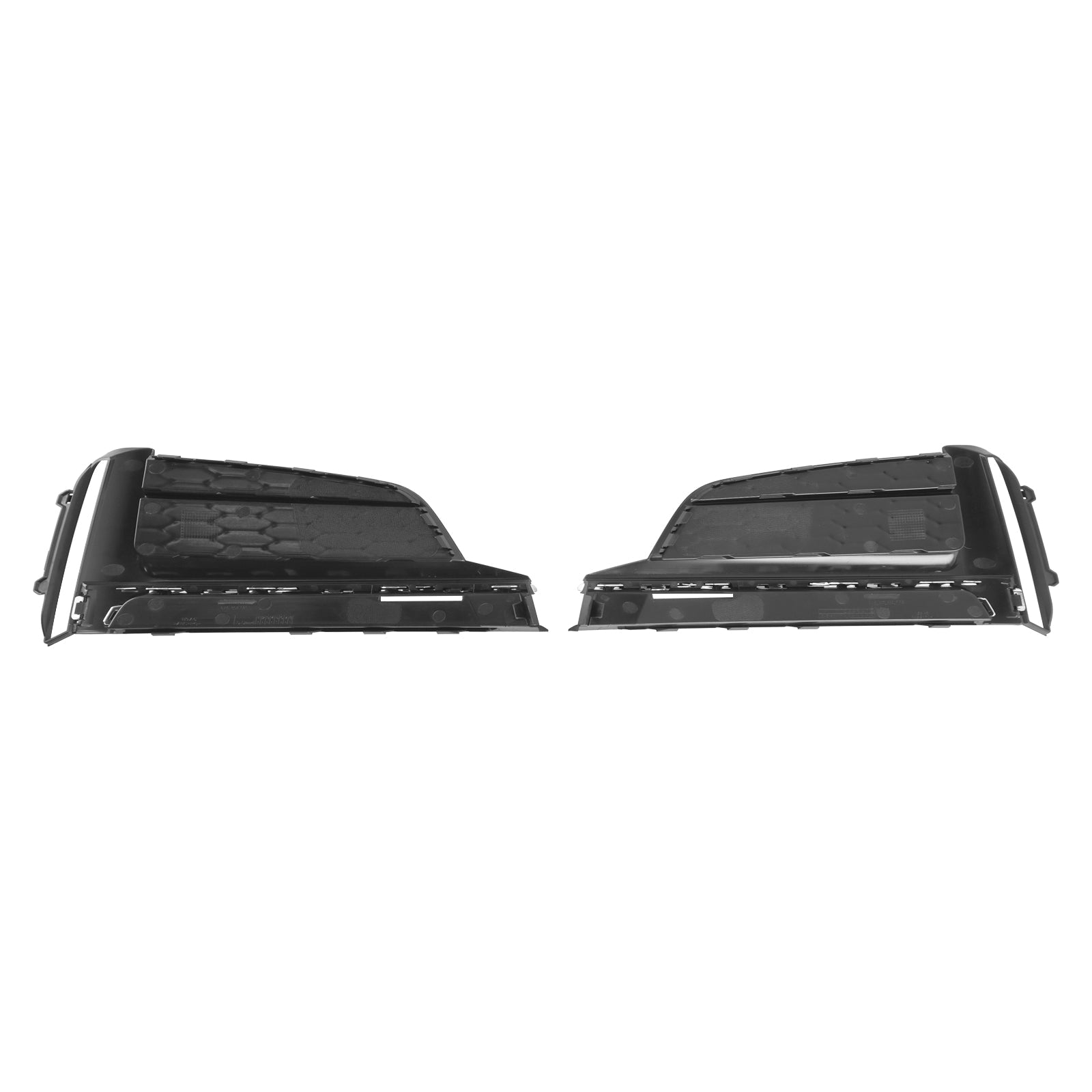 Audi A5 S-Line S5 2018-2019 2PCS Front Bumper Fog Light Grille Cover Trim