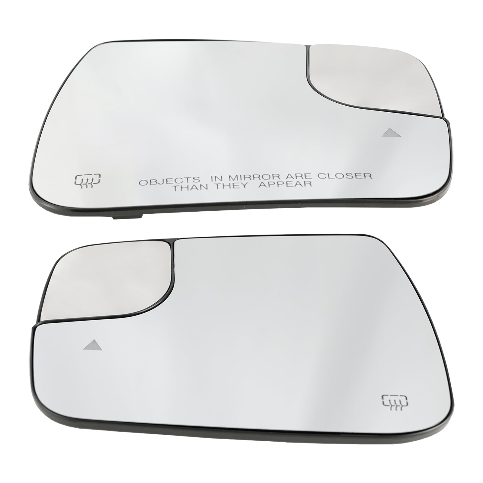 Dodge Ram 1500 2500 2019-2022 2 x Blind Spot + Heat Exterior Mirror Glass