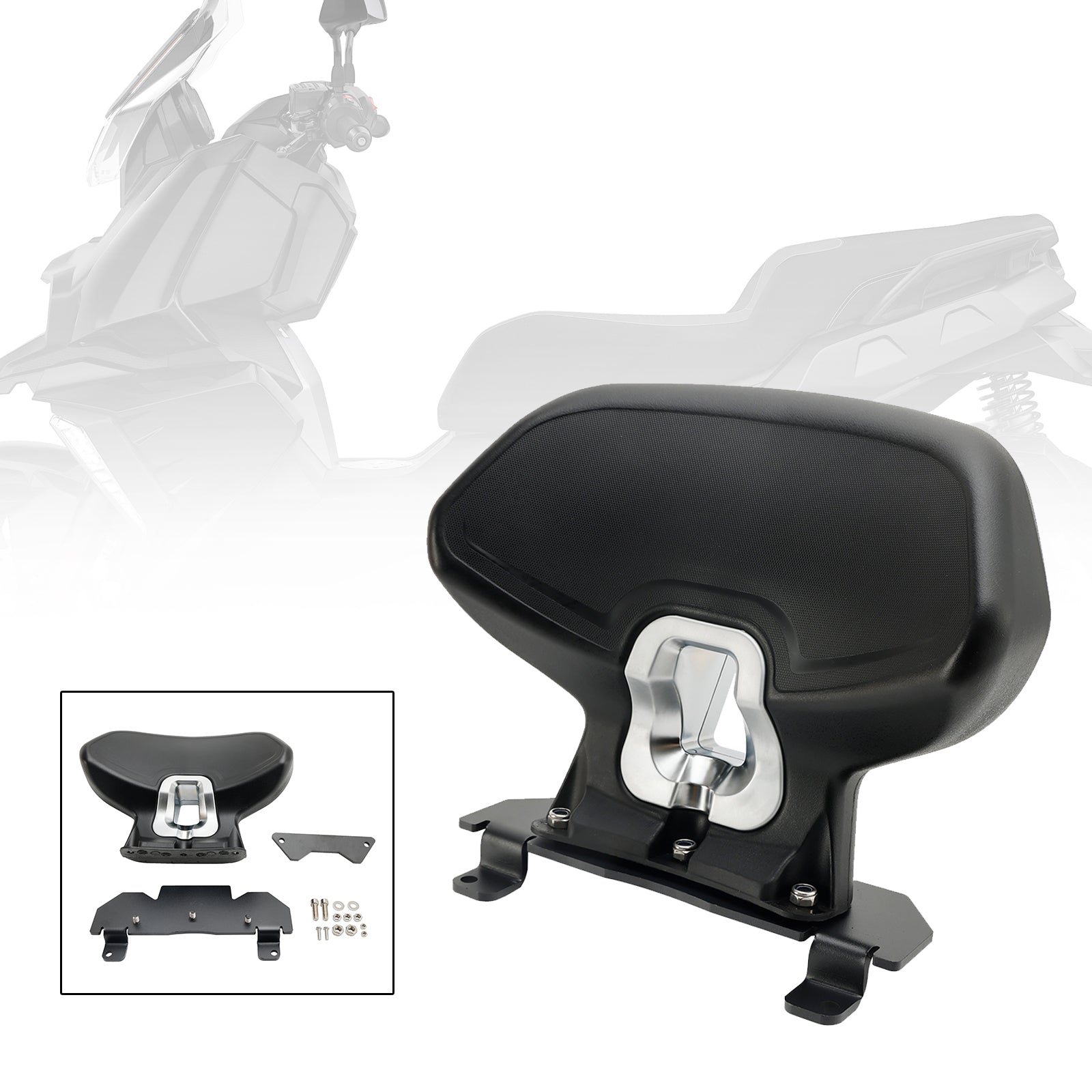 BMW C400X 2018-2023 용 승객 시시 바 등받이 오리지널 핸드 레일