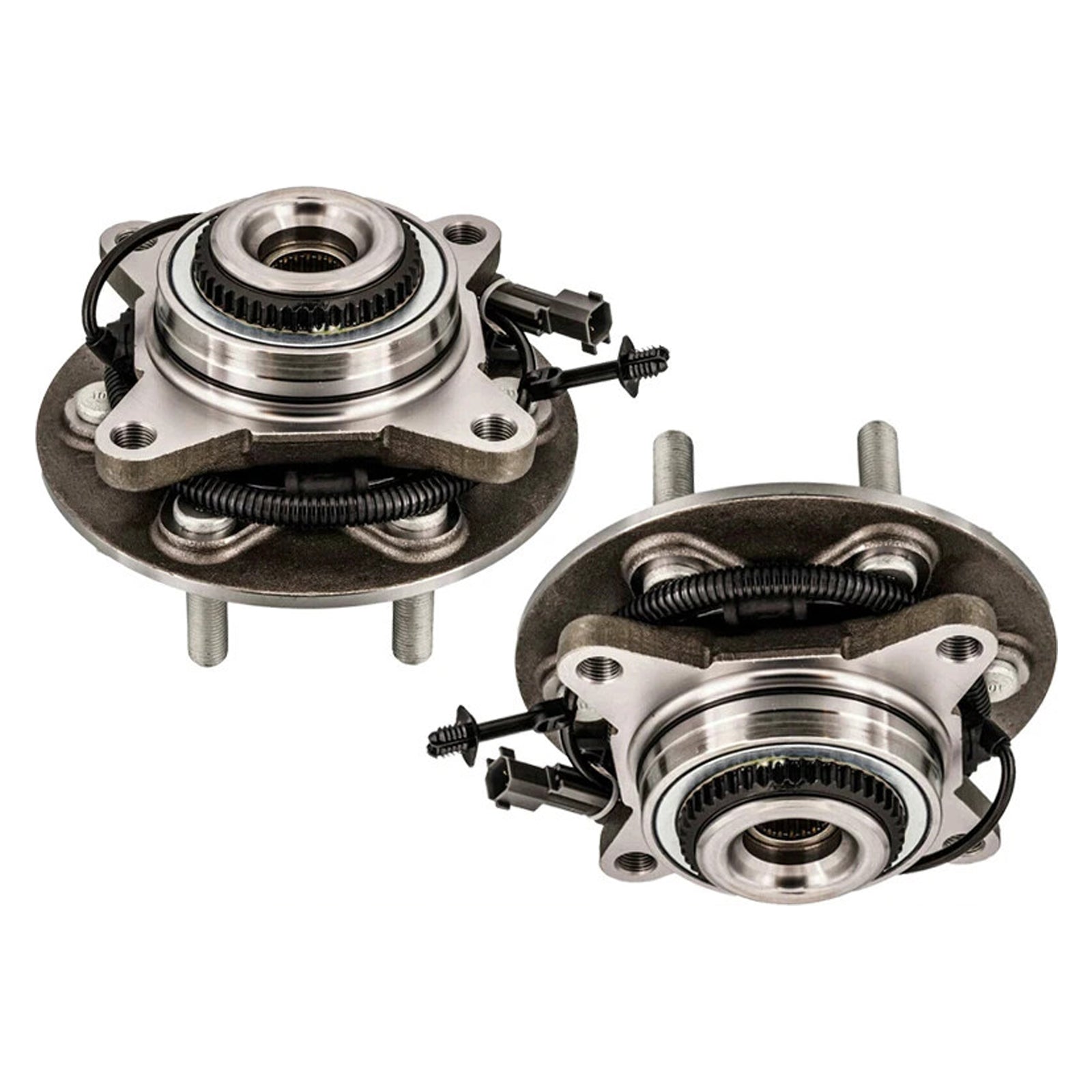 2018 - 2020 Ford F-150 4WD 2PCS Front Wheel Bearing and Hub Assembly 515177 JL3Z1104U