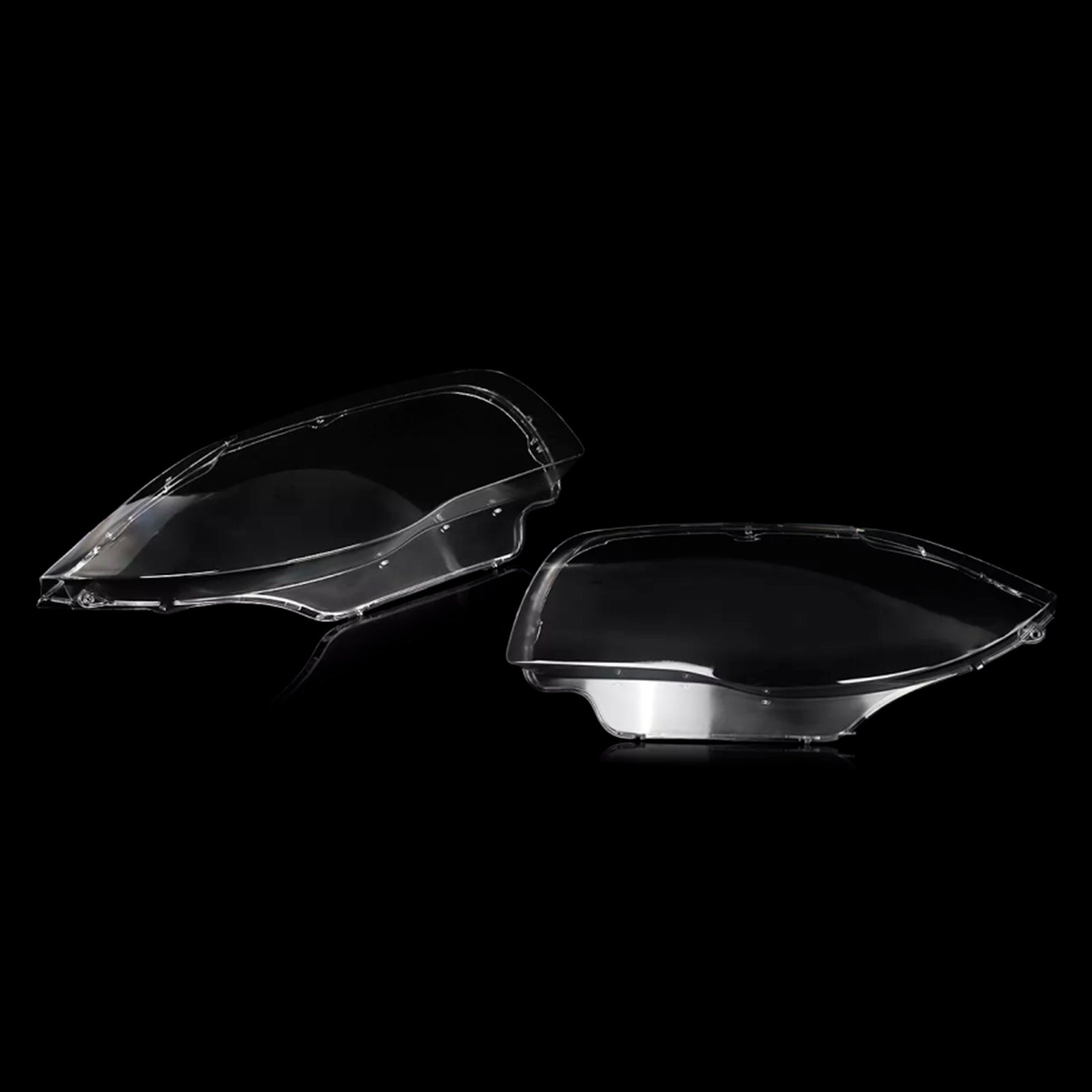 2003-2011 BMW 1-Series E81 E82 E87 E88 2PCS Front Headlight Glass Clear Cover 63126924486,