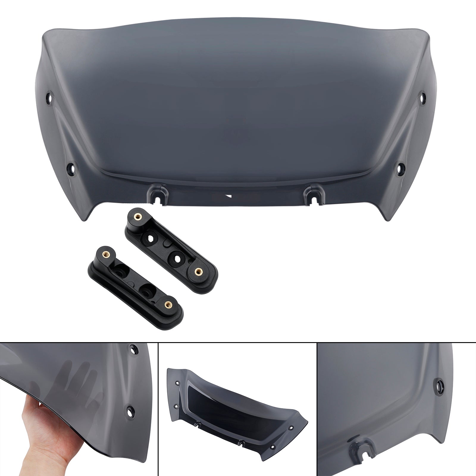 2023-2024 Touring Street Glide CVO 117 121 Windshield WindScreen w/ Bracket