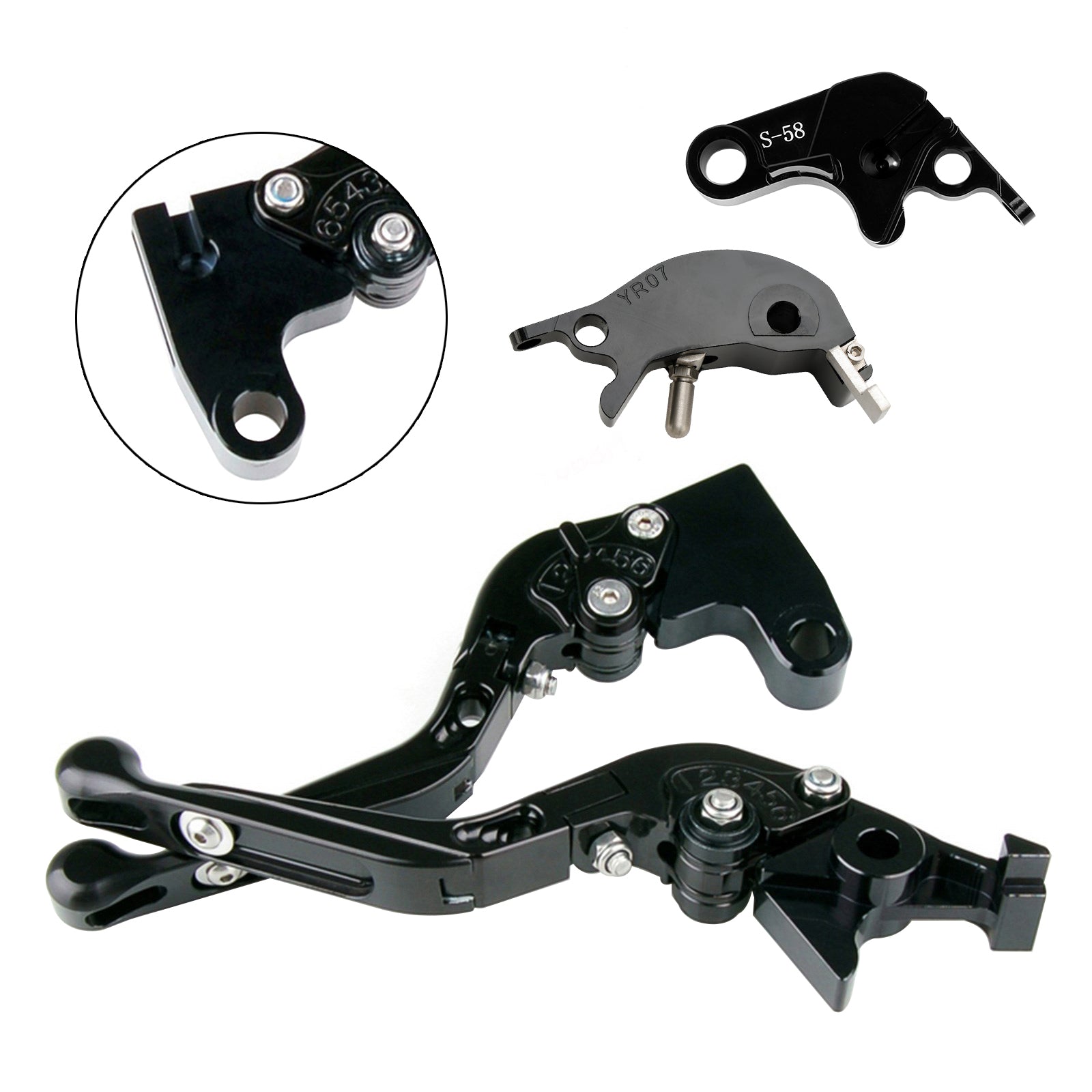 Adjustable Clutch Brake Lever fit for YAMAHA YZF R7 MT-10/SP FZ-10/SP 2022-23