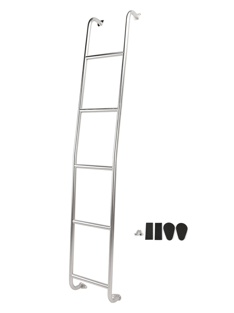 2014-2025 Ford Transit High Roof Vans Stainless Steel 5-Step Van Ladder A093TL