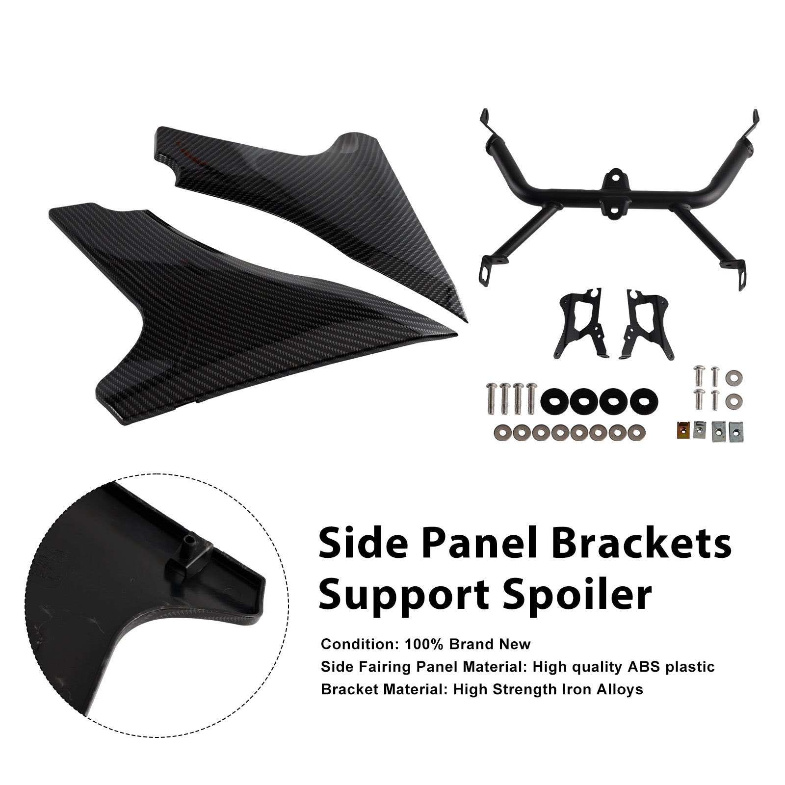 2024-later Harley Road Glide CVO ST FLTRXSTSE Side Panel Brackets Support Spoiler