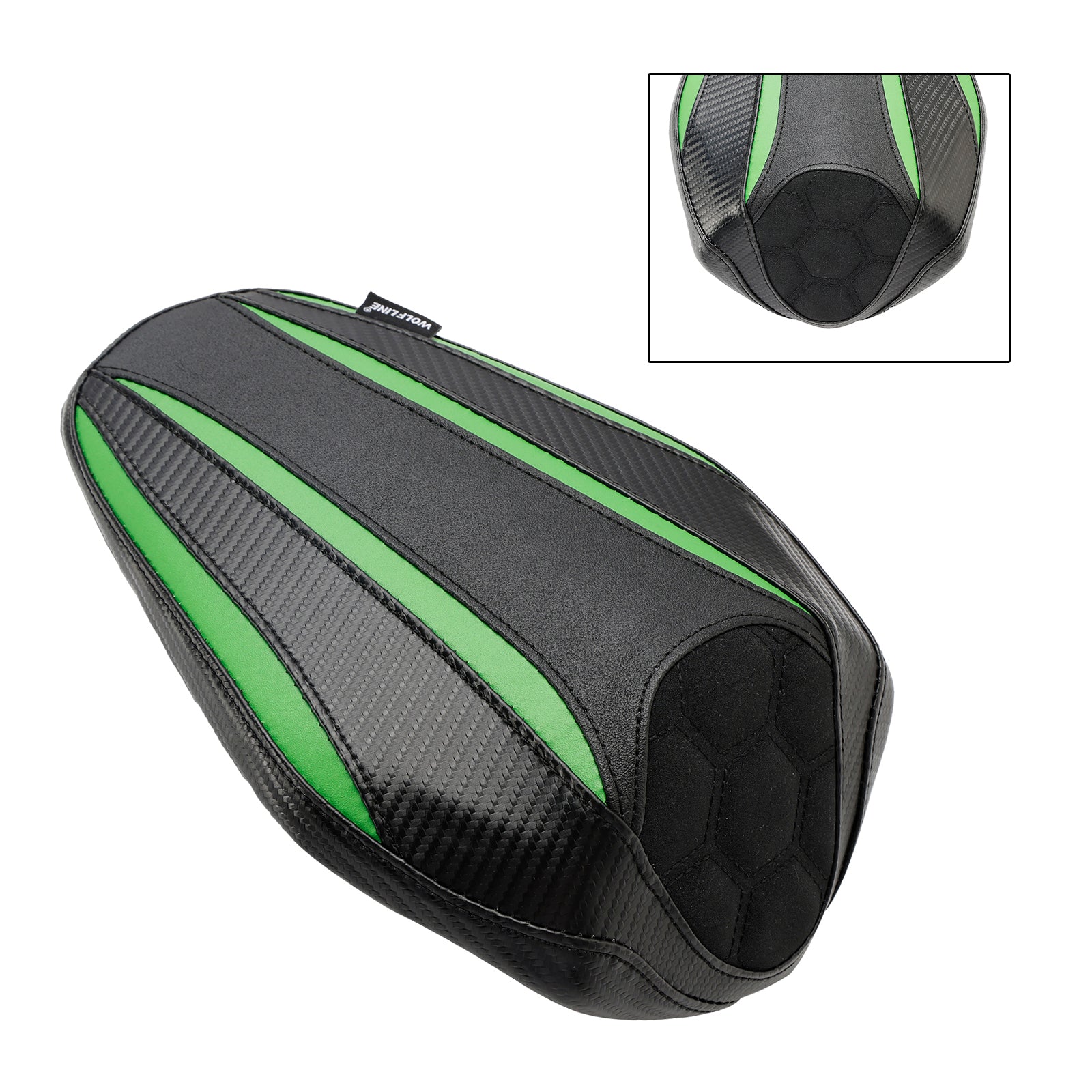 2023 Kawasaki Zx-4R Zx-4Rr Rear Passenger Seat Pillion Saddle Flat Black