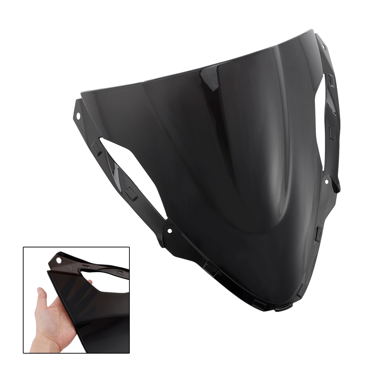 Windshield Windscreen for Kawasaki ZX6R 636 2024-2025