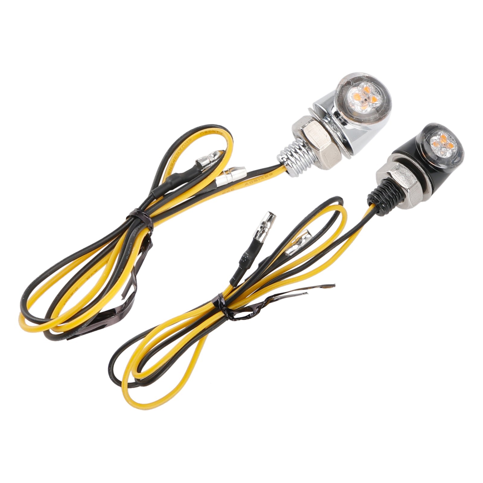 12V LED Turn Signal Indicator Light 8mm Universal Motorcycle For Honda