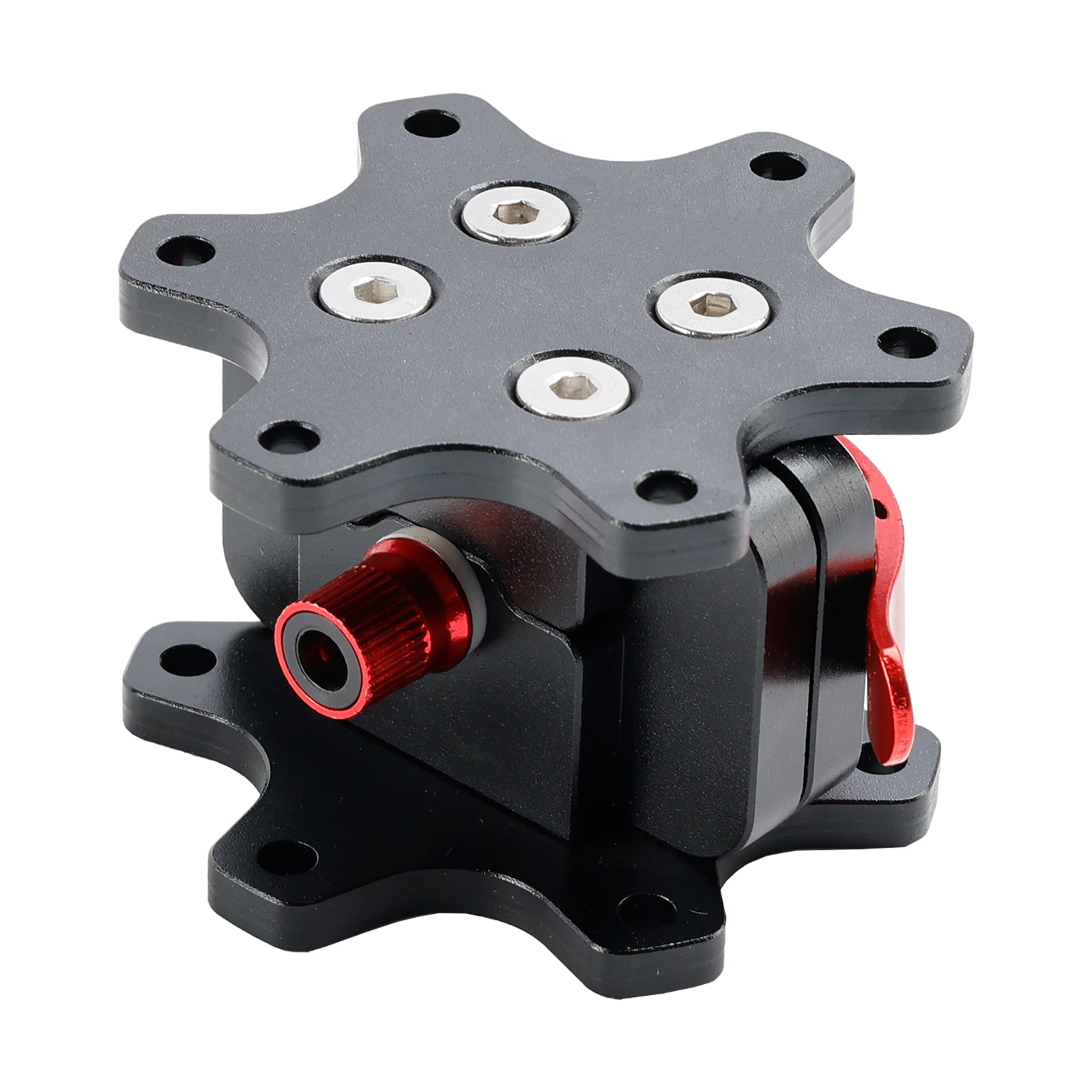 70mm Steering Wheel Quick Release Hub Adapter For Thrustmaster/Logitech Black