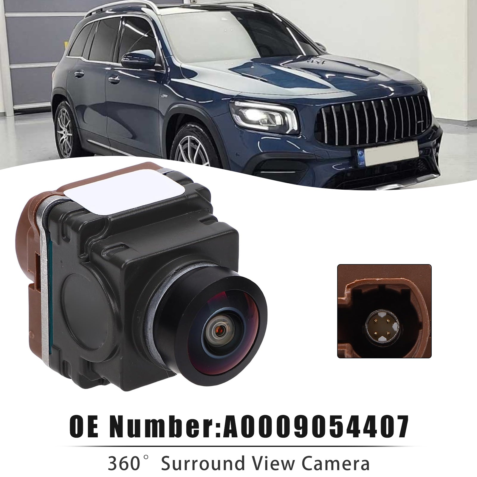 2019/08-2025/12 Mercedes-Benz GLB 2019/08-2025/12 X247 AMG GLB 35 4matic 1991 ccm,225 KW,306 PS 360~Surround View Camera A0009054407