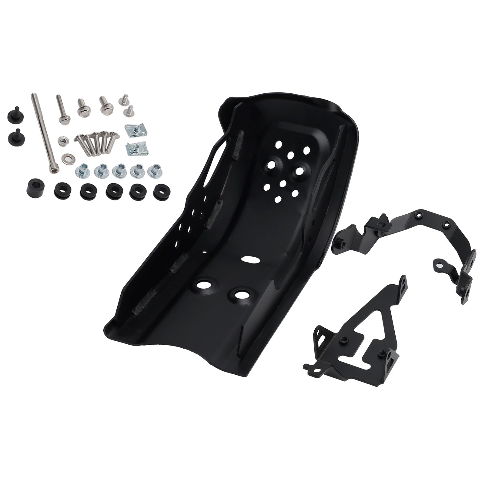 2025-2026 for Tracker 400 Black Sump Guard Skidplate