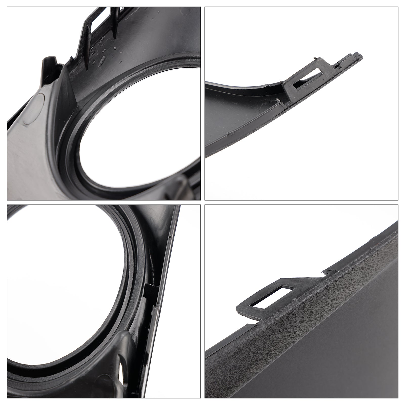 2011-2015 Volkswagen VW Caddy Touran 2PCS Bumper Fog Light Lamp Trim Covers Grill Chrome