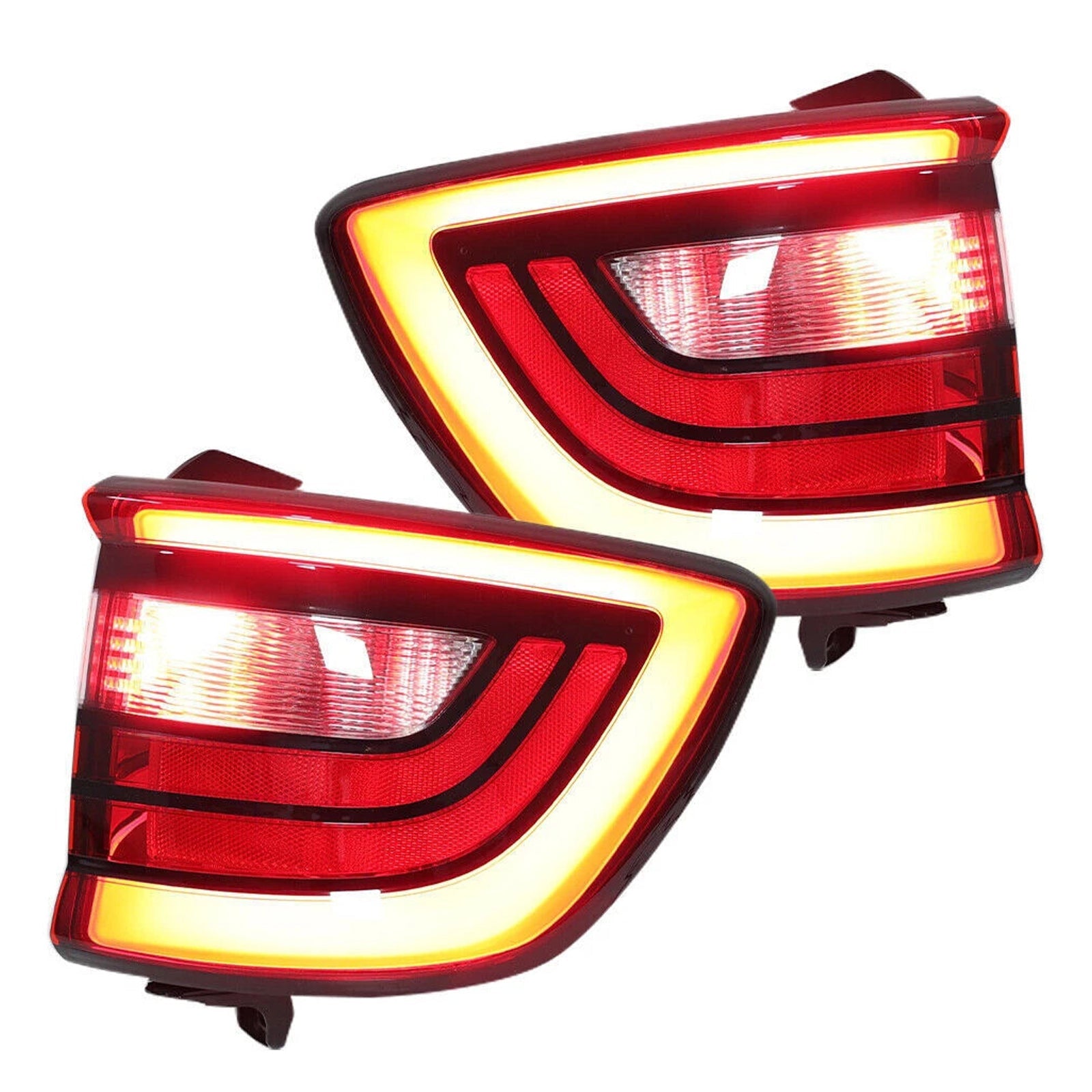 2014-2022 Durango (submodel: Citadel, R/T, Special Service, SXT) Left+Right Rear Tail Light Lamp 68272126AC 68272127AC