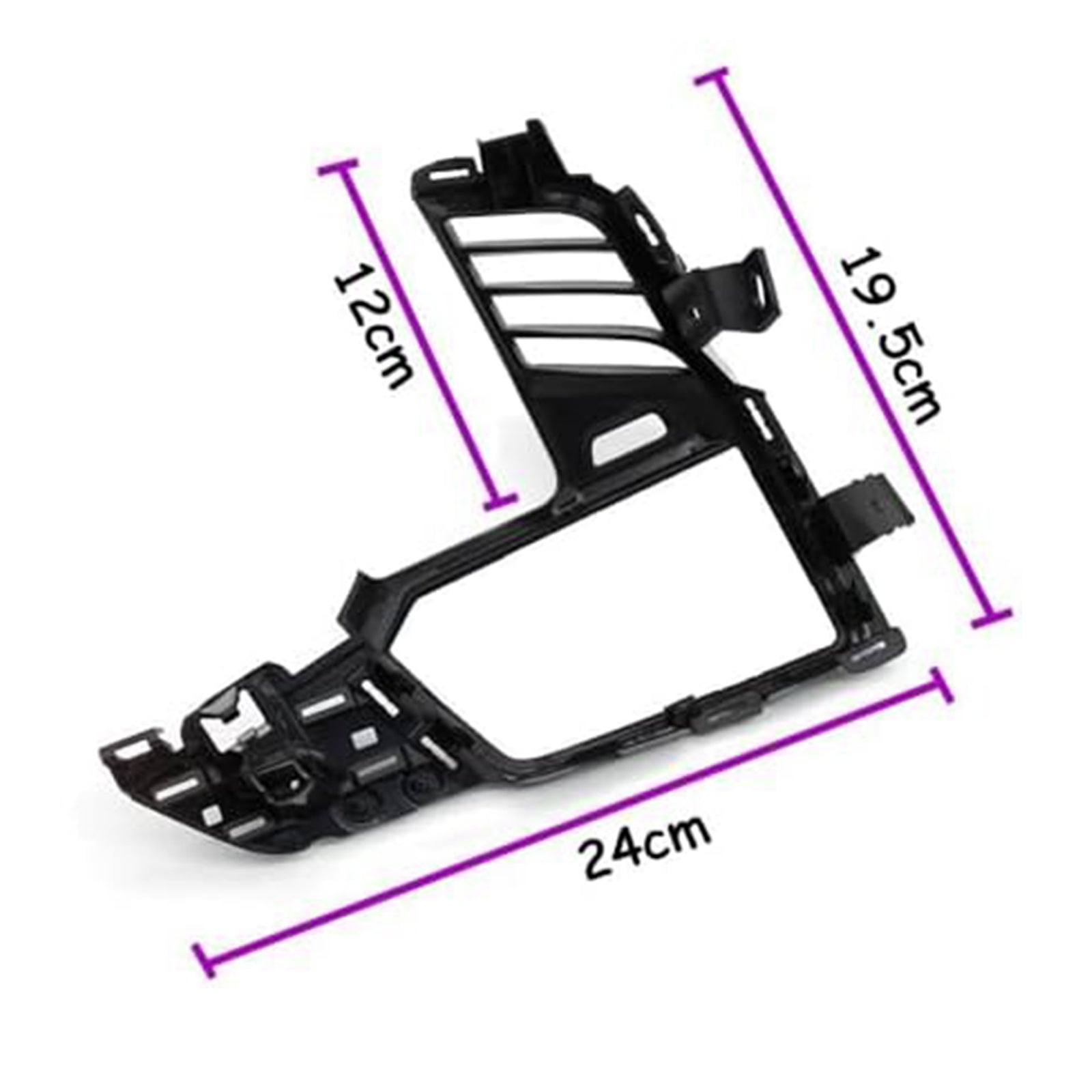2019-2022 BMW X5 G05 Dashboard Left Air Vent Grille Cover Panel 51459483655