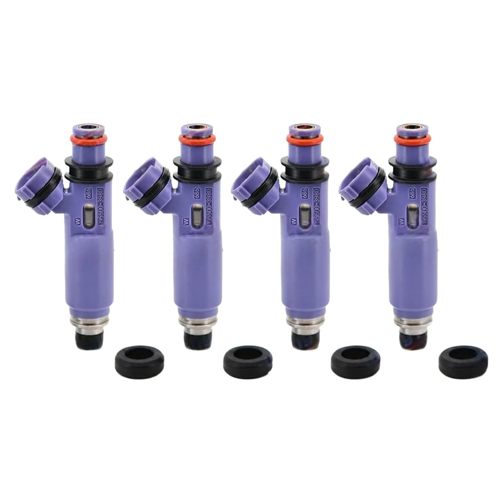 1998-2007 Suzuki Jimny 1.3 16V M13A 4Pcs Fuel Injector 195500-3980