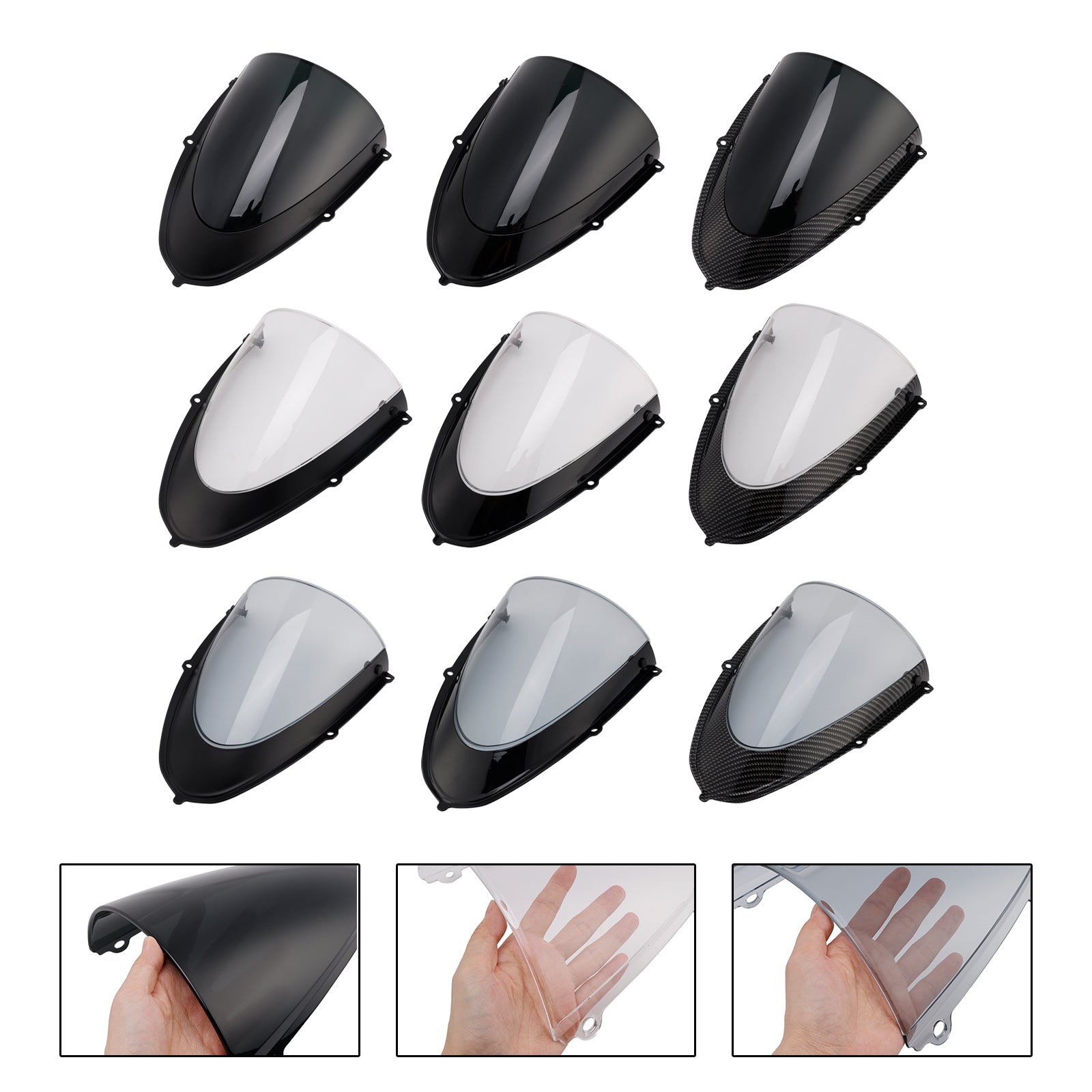 2020-2024 Aprilia RS 660 Headlight Fairing Windshield WindScreen