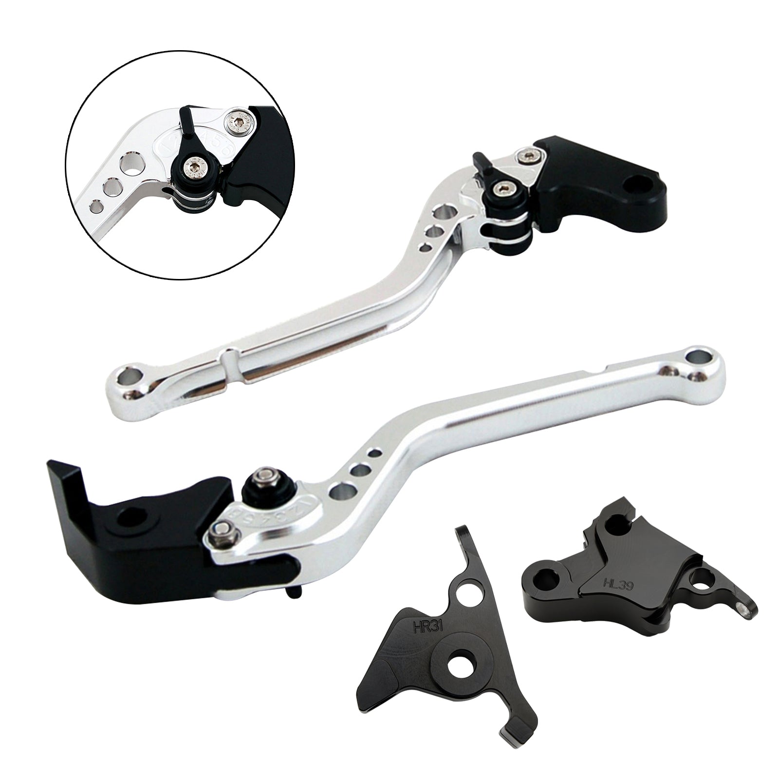 Long Clutch Brake Lever fit for CFMOTO 450SS 450SR 21-23 450NK 23-24
