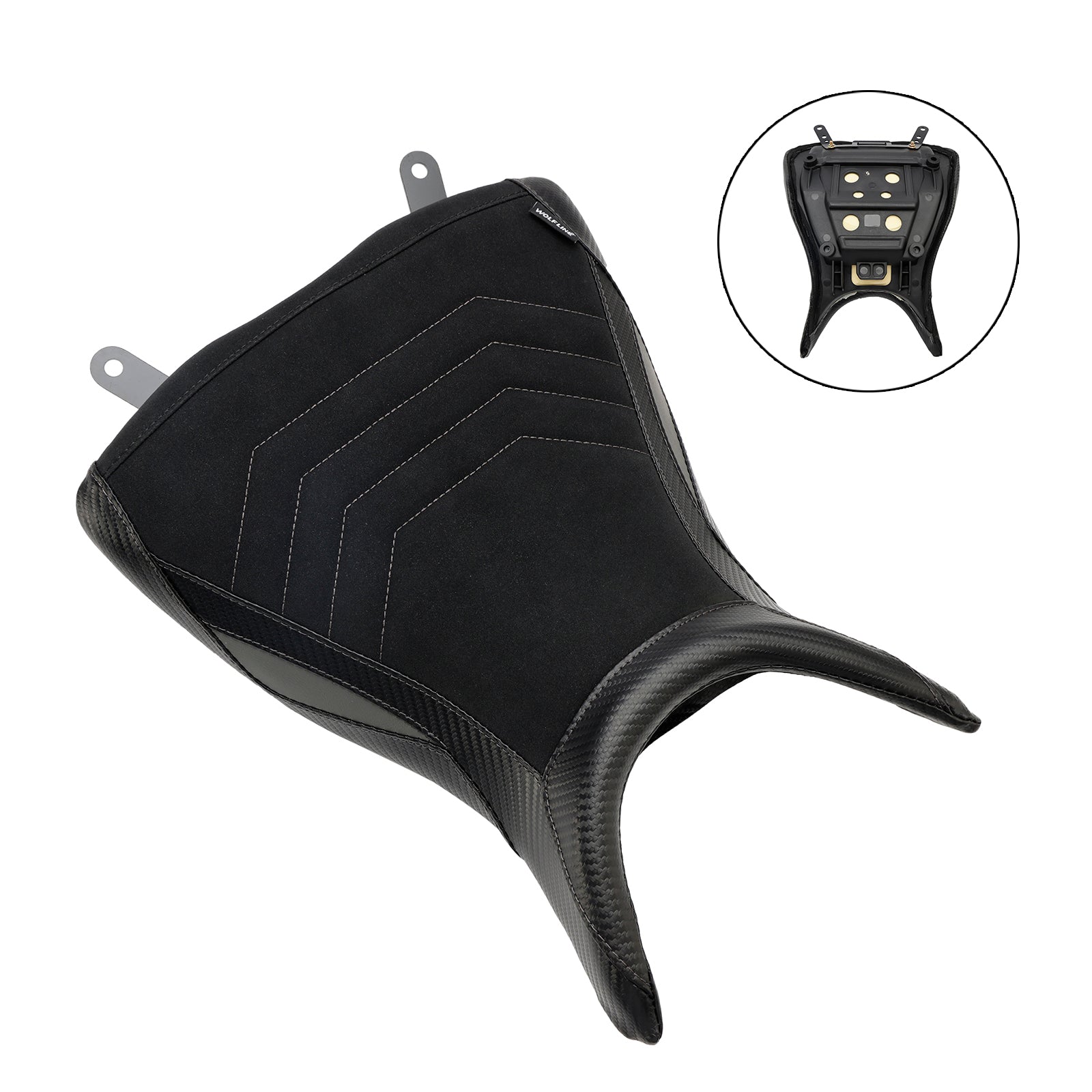 2015-2023 야마하 MT-03 YZF-R3 프론트 드라이버 레이더 시트 2인승 안장 그레이