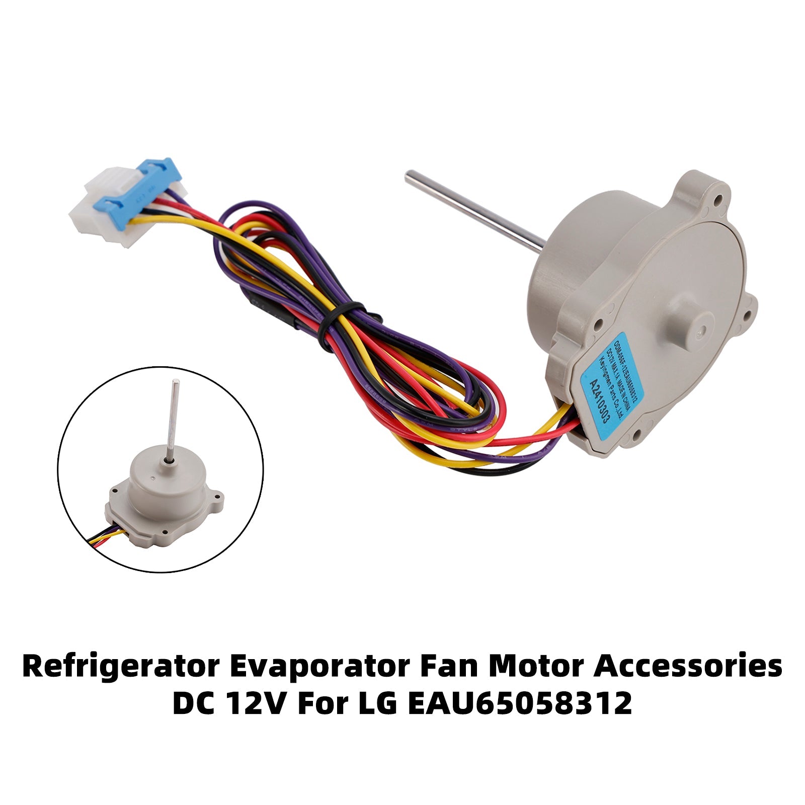 Refrigerator Evaporator Fan Motor Accessories DC 12V For LG EAU65058312