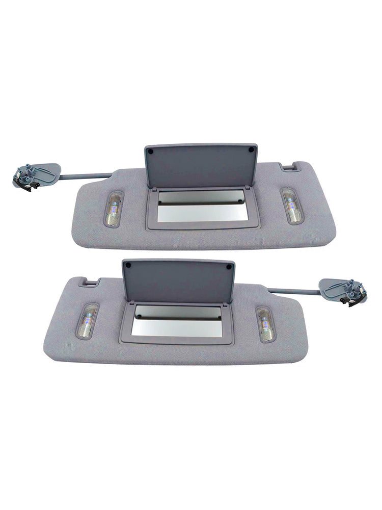 2PCS Gray Sun Visor Left & Right 22870346 23459643 For Nissan Altima 2013-2018