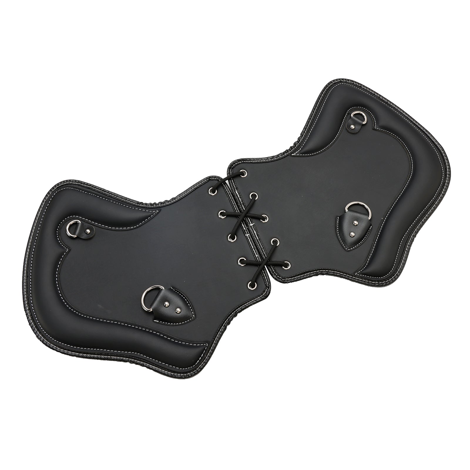 1985-2017 Touring, Softail, Dyna or Sportster Bikes Pair Cnc Heat Shield Saddle Protector Blackb Brown