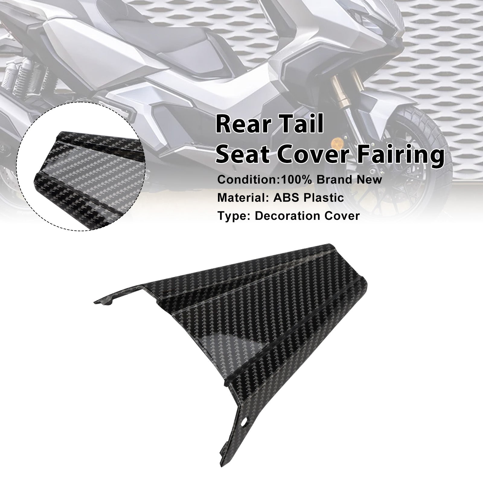 2022-2025 Honda ADV350 Rear Tail Seat Cover Fairing