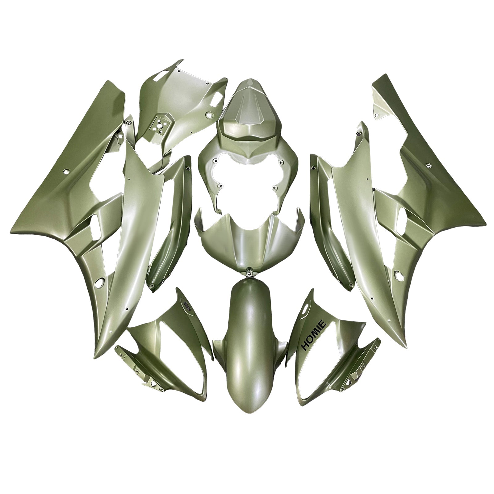 Injection Fairing Kit Bodywork Plastic ABS For Yamaha YZFR6 YZF-R6 2006-2007