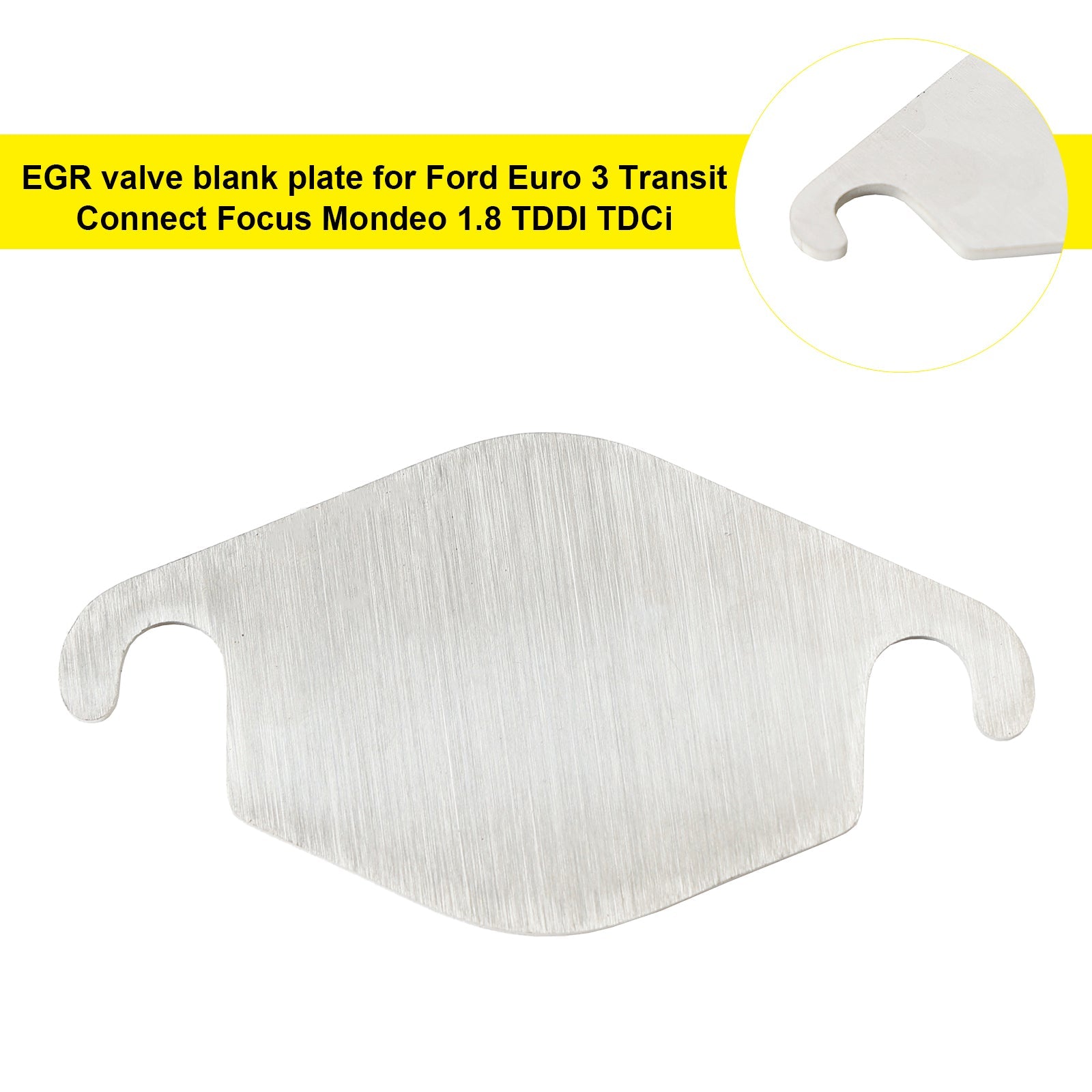 Ford Euro 3 Transit Connect Focus Mondeo 1.8 TDDI TDCI 용 EGR 밸브 블랭크 플레이트
