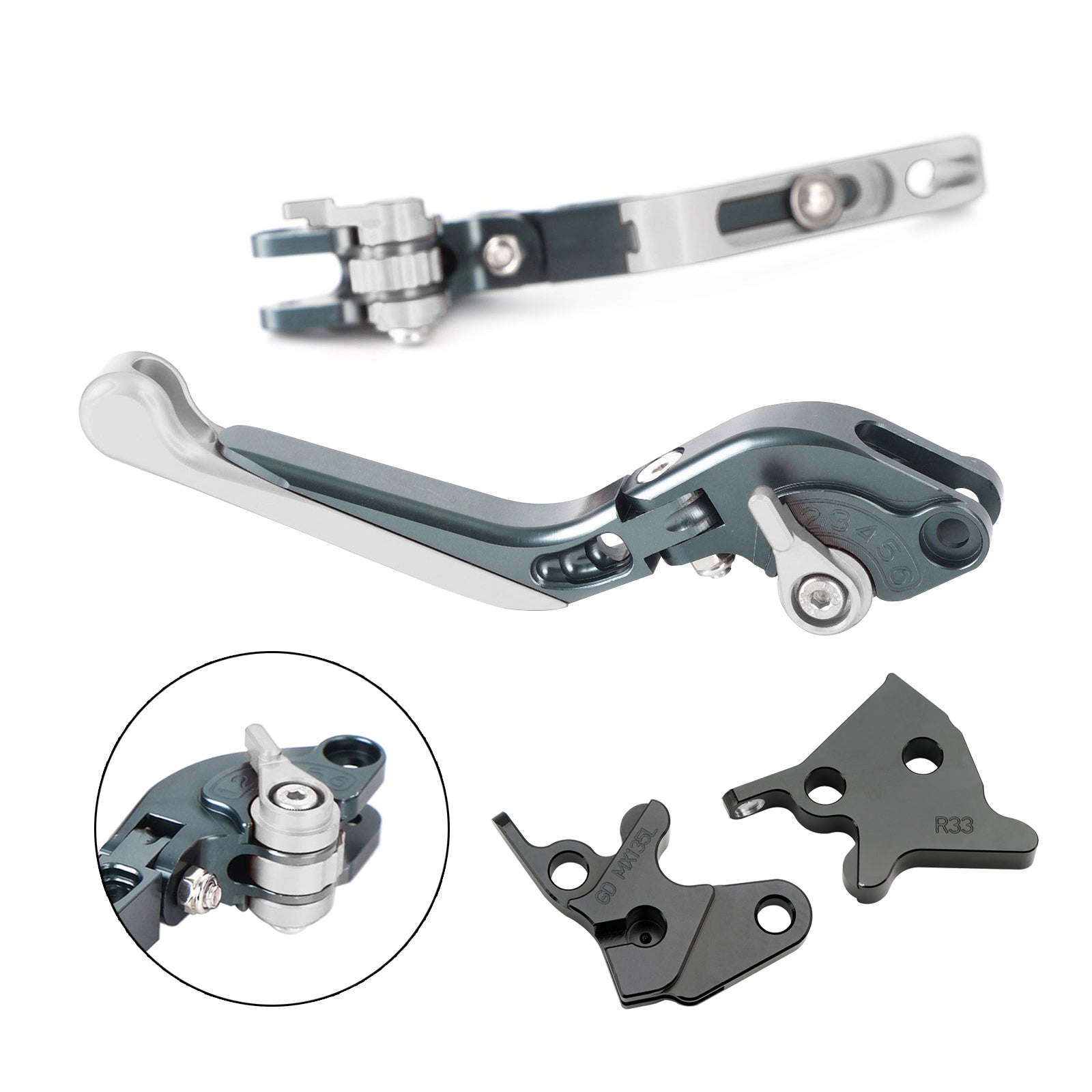 Adjustable Clutch Brake Lever fit for YAMAHA YBR125 2005-2014