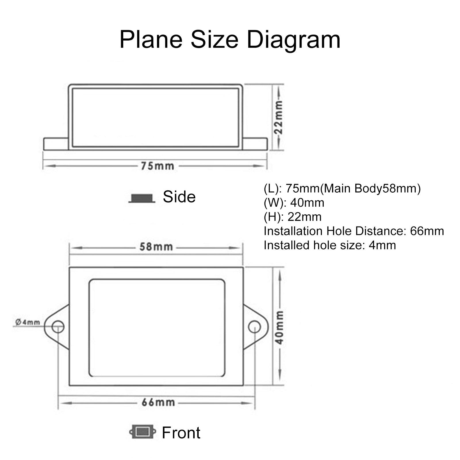 Waterproof DC-DC Boost Step-Up Converter 3A 6V To 12V Car Power Supply Module