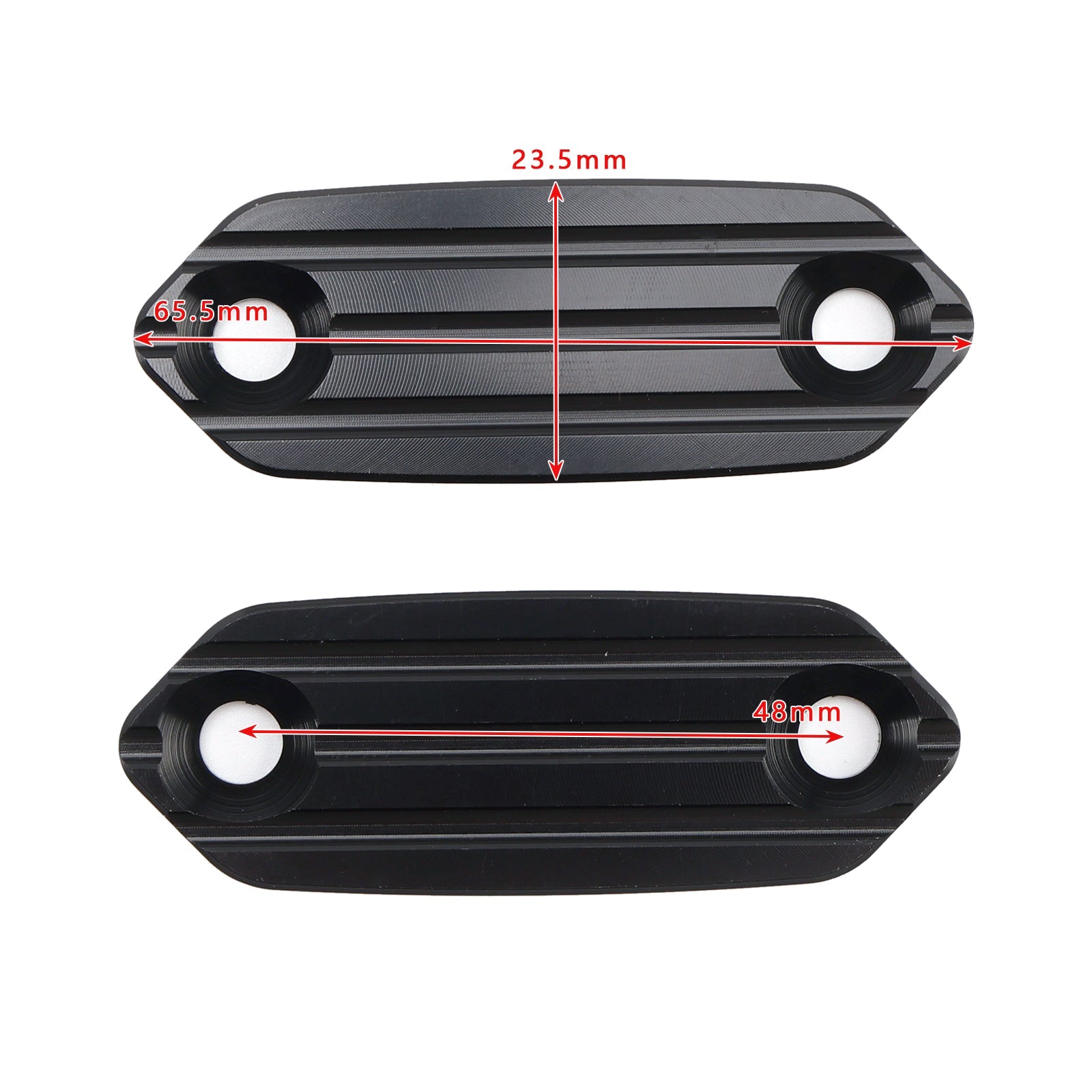 Mirror Delete Block Off Plate for Kawasaki Ninja 300 250 400 125 ZX6R 636
