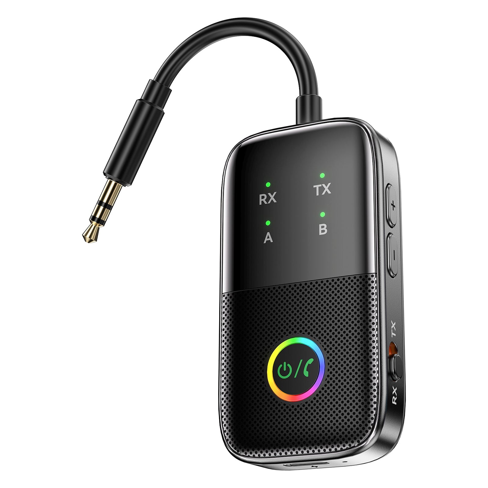 Bluetooth Receiver Transmitter Two-in-One AUX Car Hands-free Adapter Two-to-Two