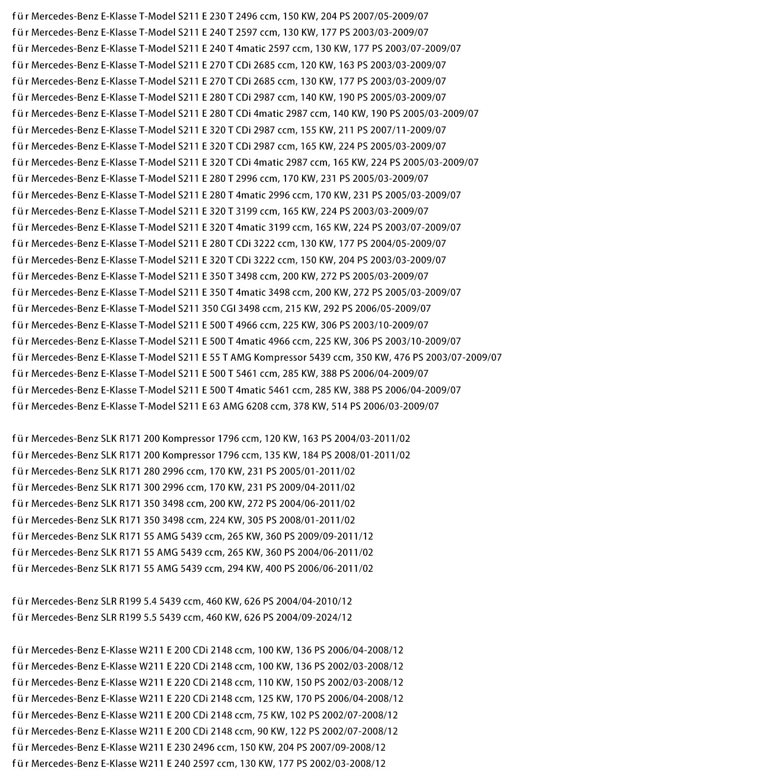 Tailgate Trunk Lock A1717500085 For Mercedes C-class CLK C209 W203