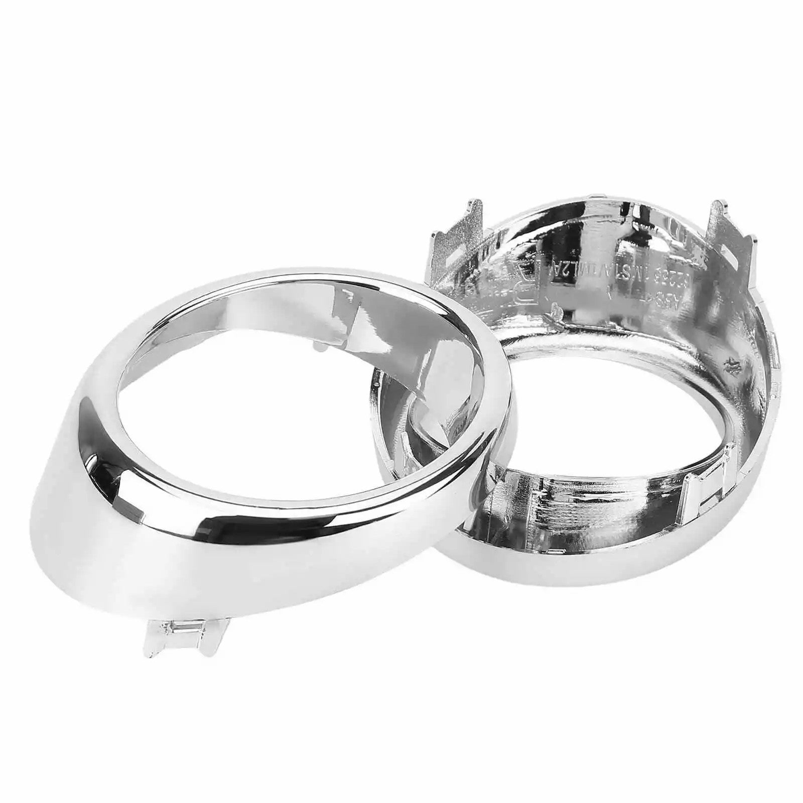 2Pcs Front Bumper Fog Light Bezel Trim LH & RH For Infiniti G25 G37 M56 M37