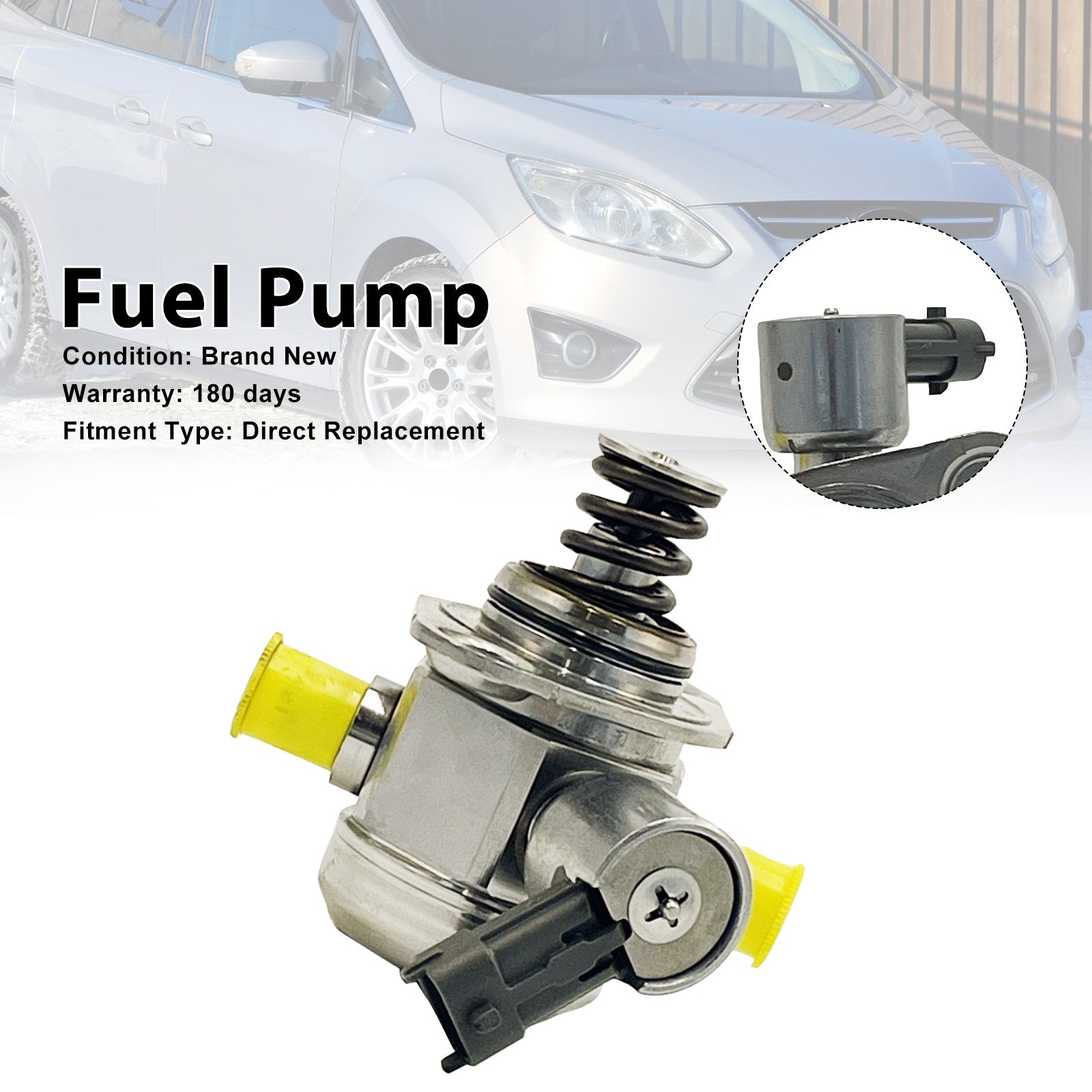 12/2010-03/2015 FORD GRAND C-MAX (DXA/CB7, DXA/CEU) 1.6L High Pressure Fuel Pump BM5G9D376BB 1752534 0261520139