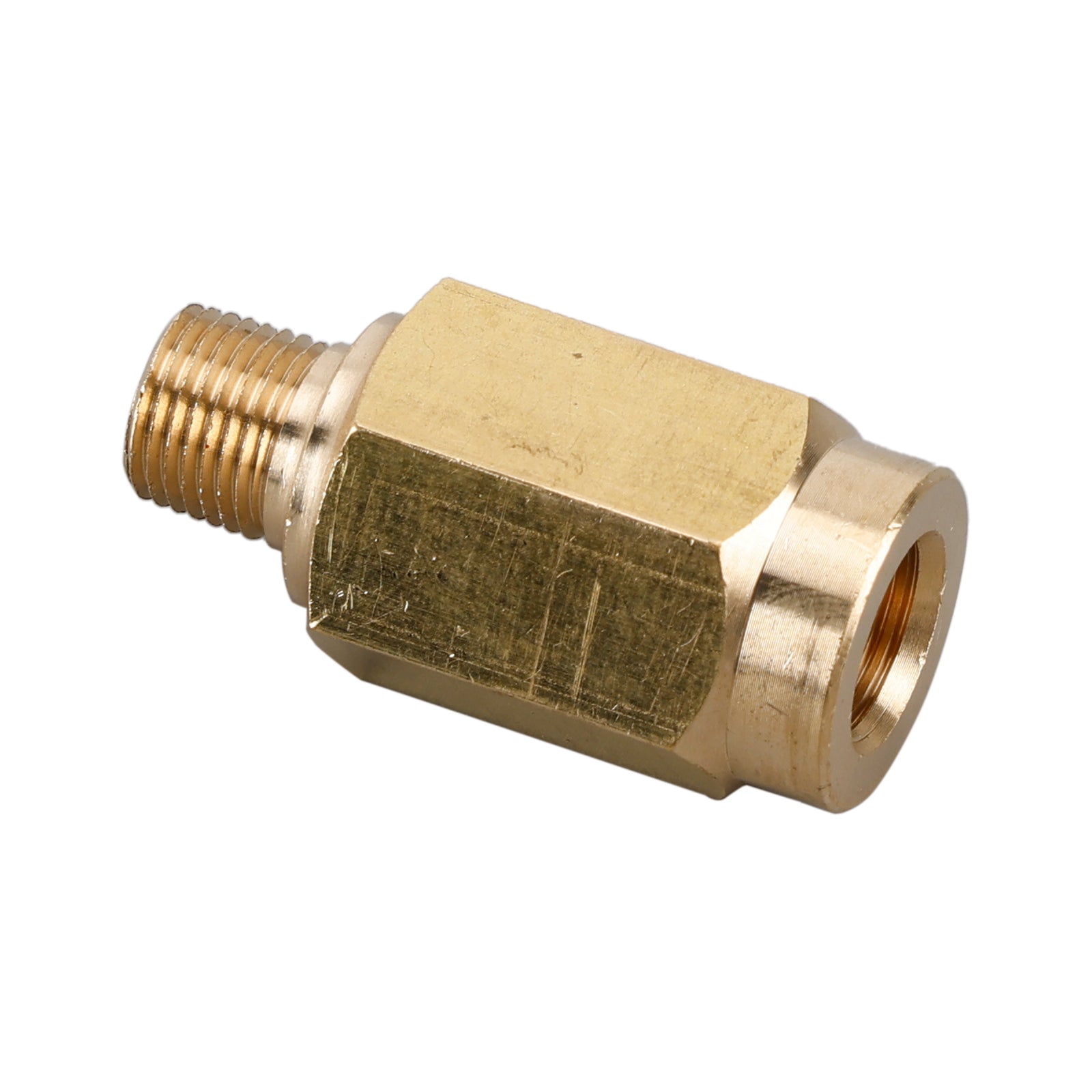 1/8-27 NPT Fuel Pressure Snubber Valve Sensor Adapter for Ram 2500 3500 Diesel