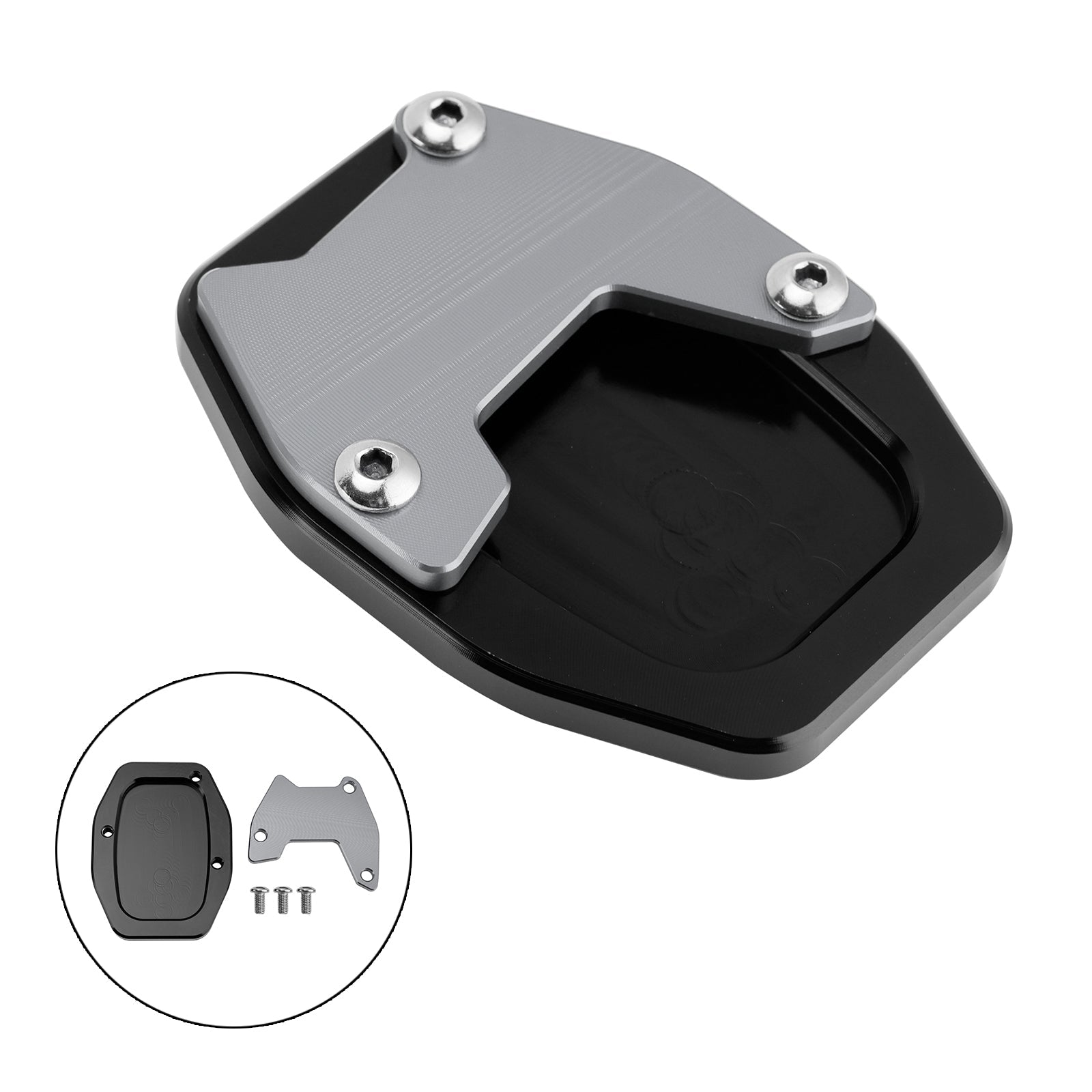 Kickstand Enlarge Plate Pad fit for Honda X-ADV 750 NSS750 2021-2025 Foza 750 2021-2023