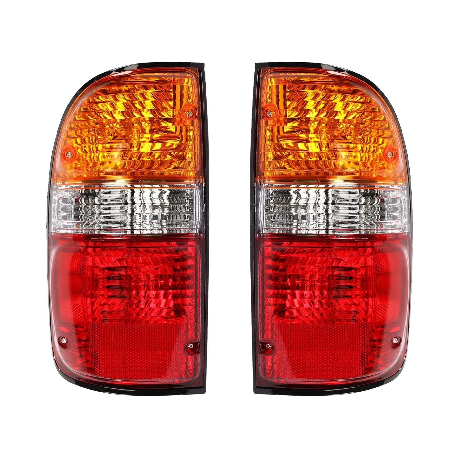 2PCS Rear Tail Lights Lamps For Toyota Tacoma 2001-2004 W/Bulbs