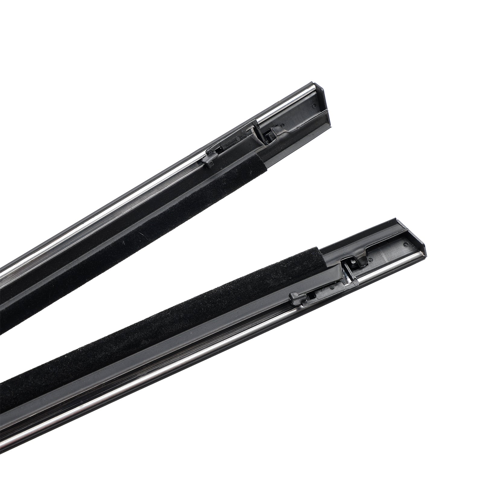 Honda Civic Coupe 2d 2012-2015를위한 왼쪽+오른쪽 Weatherstrip 벨트 성형