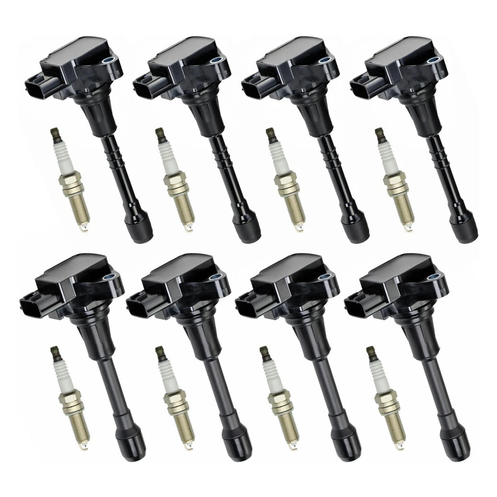 8X Ignition Coil & Spark Plug Kit UF650 For Infiniti QX80 5.6L V8 2014-2019