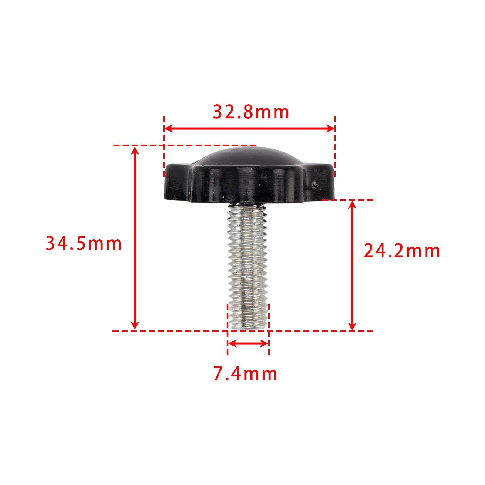 4x Saddlebag Lock Mounting Bolts Theft Deterrent Fastener Kit For Touring 93-18