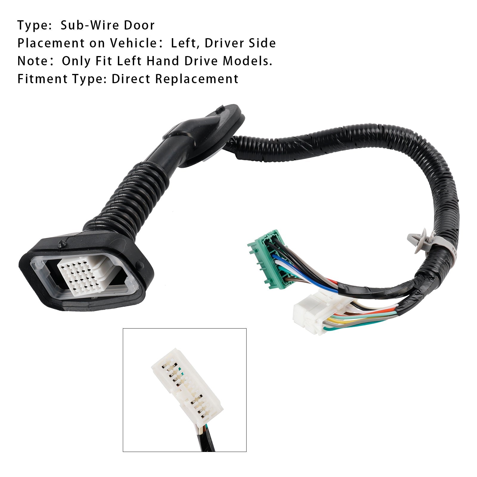 2007-2009 Acura MDX Driver Side Sub-Wire Door 32757-STX-A00