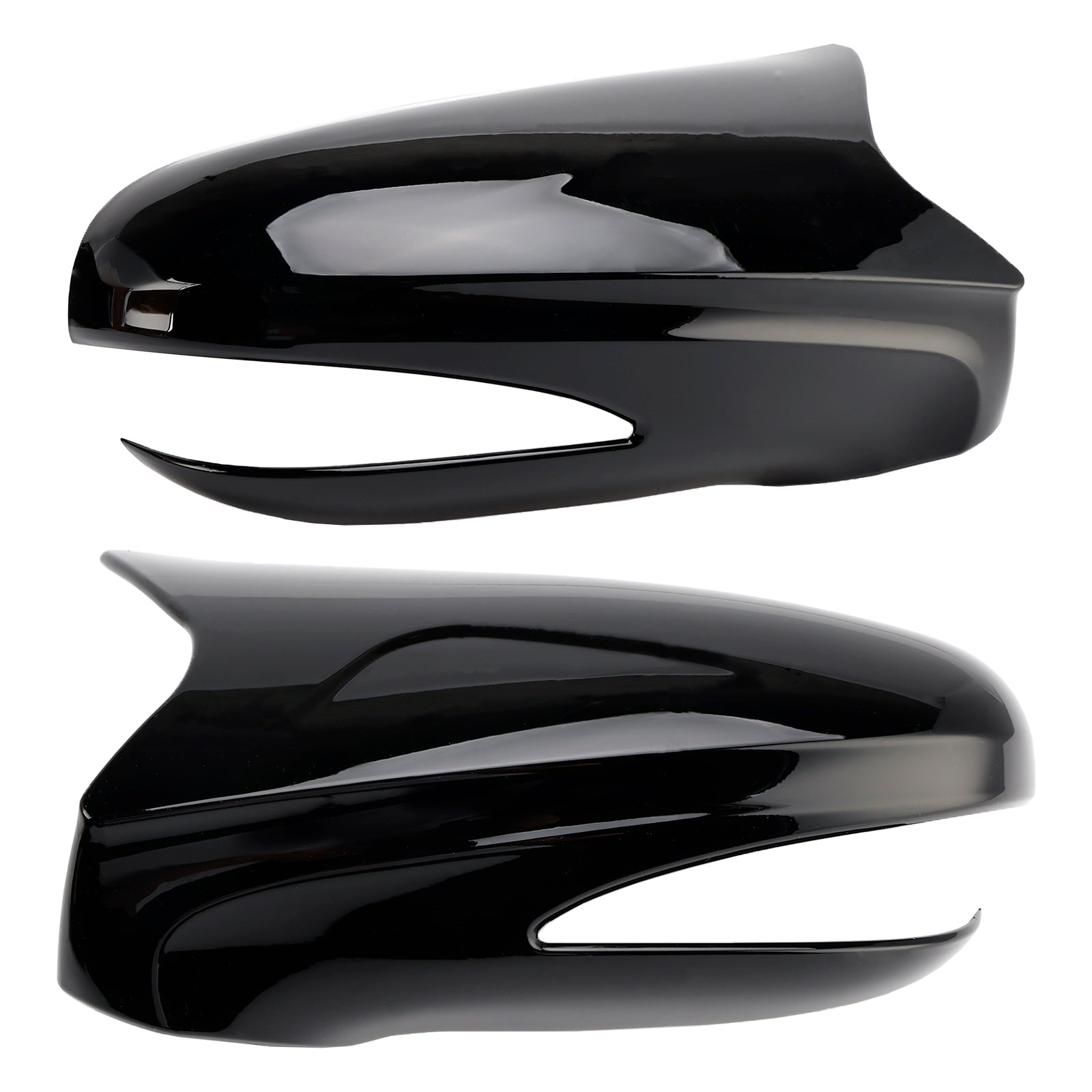 2009-2012 Lexus LS460 LS600h Side Mirror Covers Rearview Housing Black 8794A53411A0