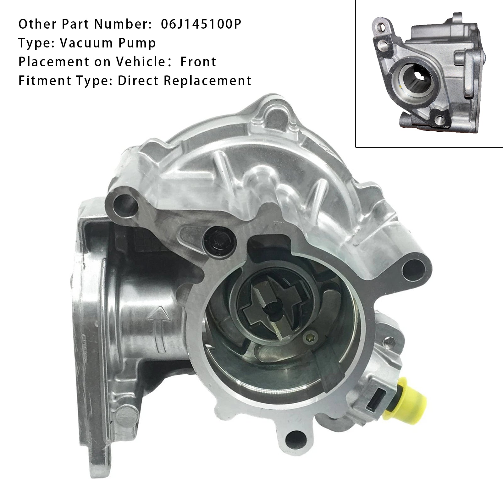 2012/01-2014/12 VW PASSAT ALLTRACK B7 (365) 2.0 TSI 4motion 1984 155 210 Vacuum Pump 06J145100P