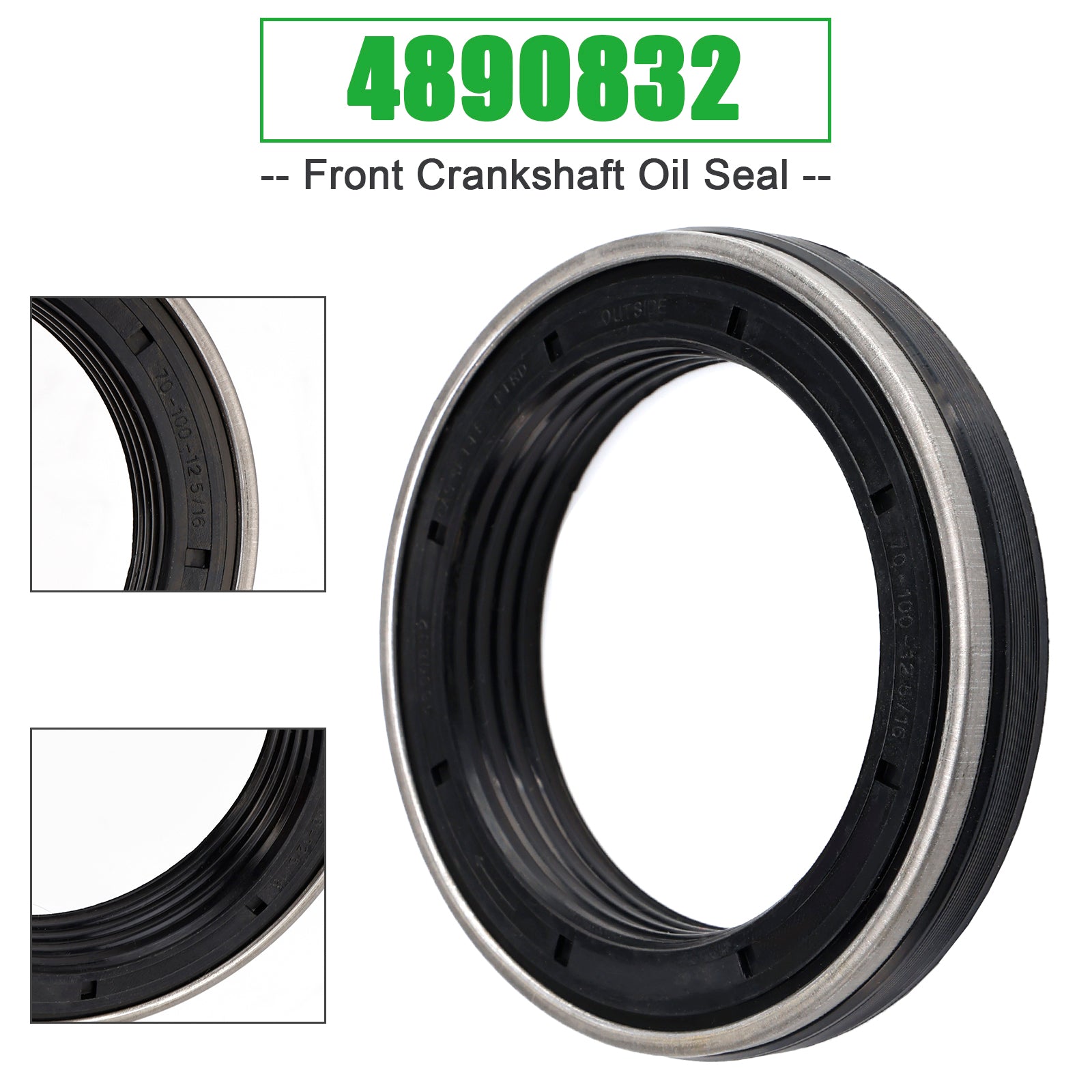 2018-2022 Cummins 6.7L Upgrade New Front Crankshaft Oil Seal 4890832