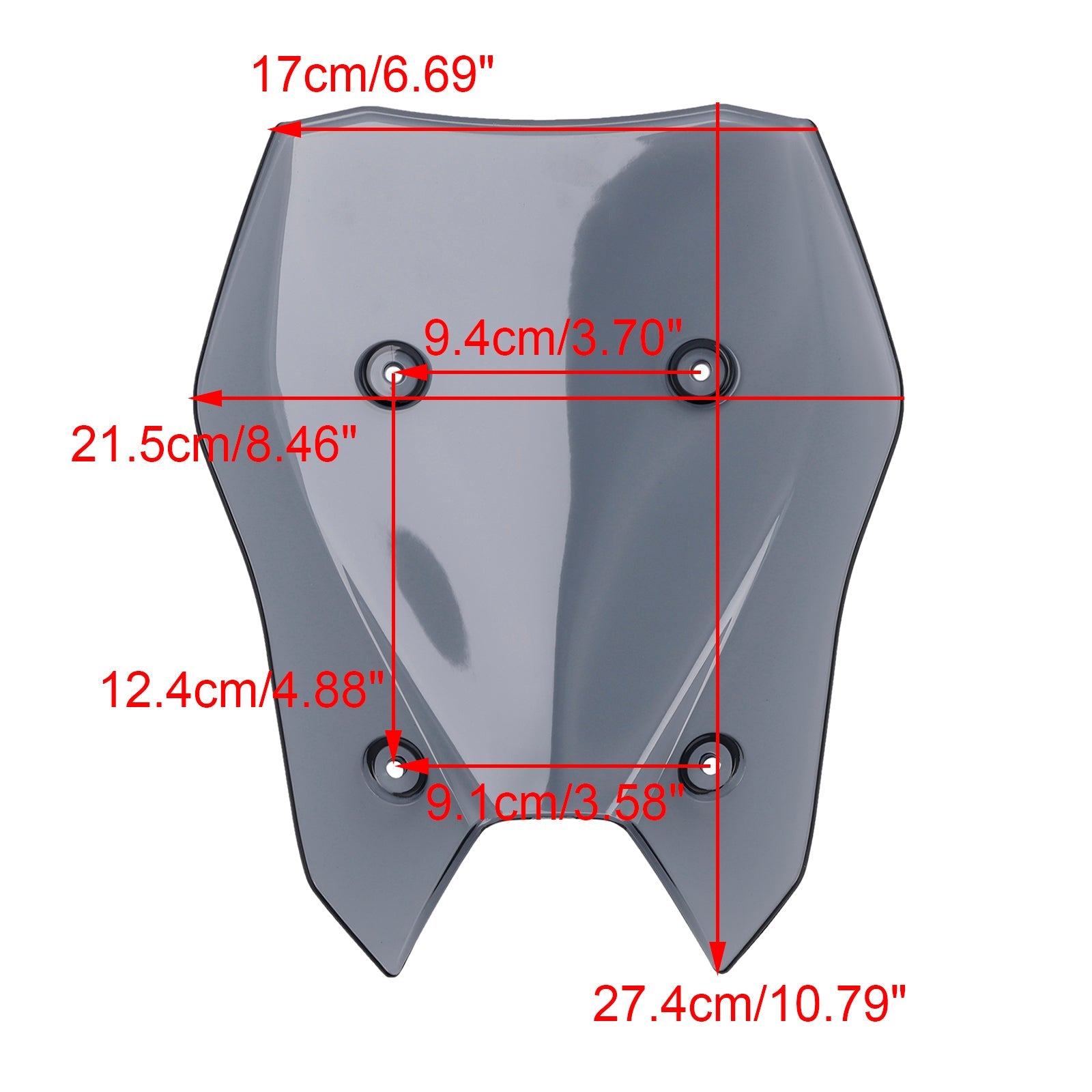 Windshield Windscreen for KAWASAKI Z900 2025-2026