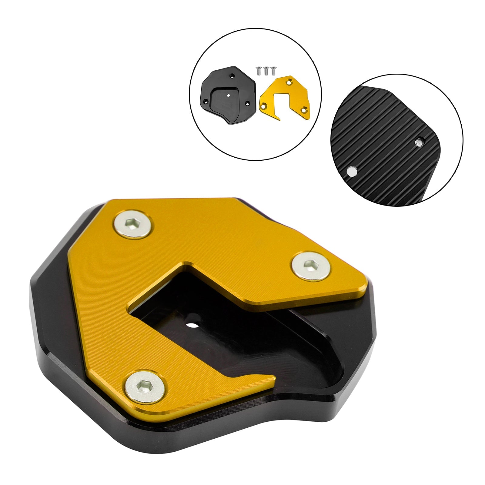 2008-2020 Suzuki GSXR1300R Kickstand Enlarge Plate Pad