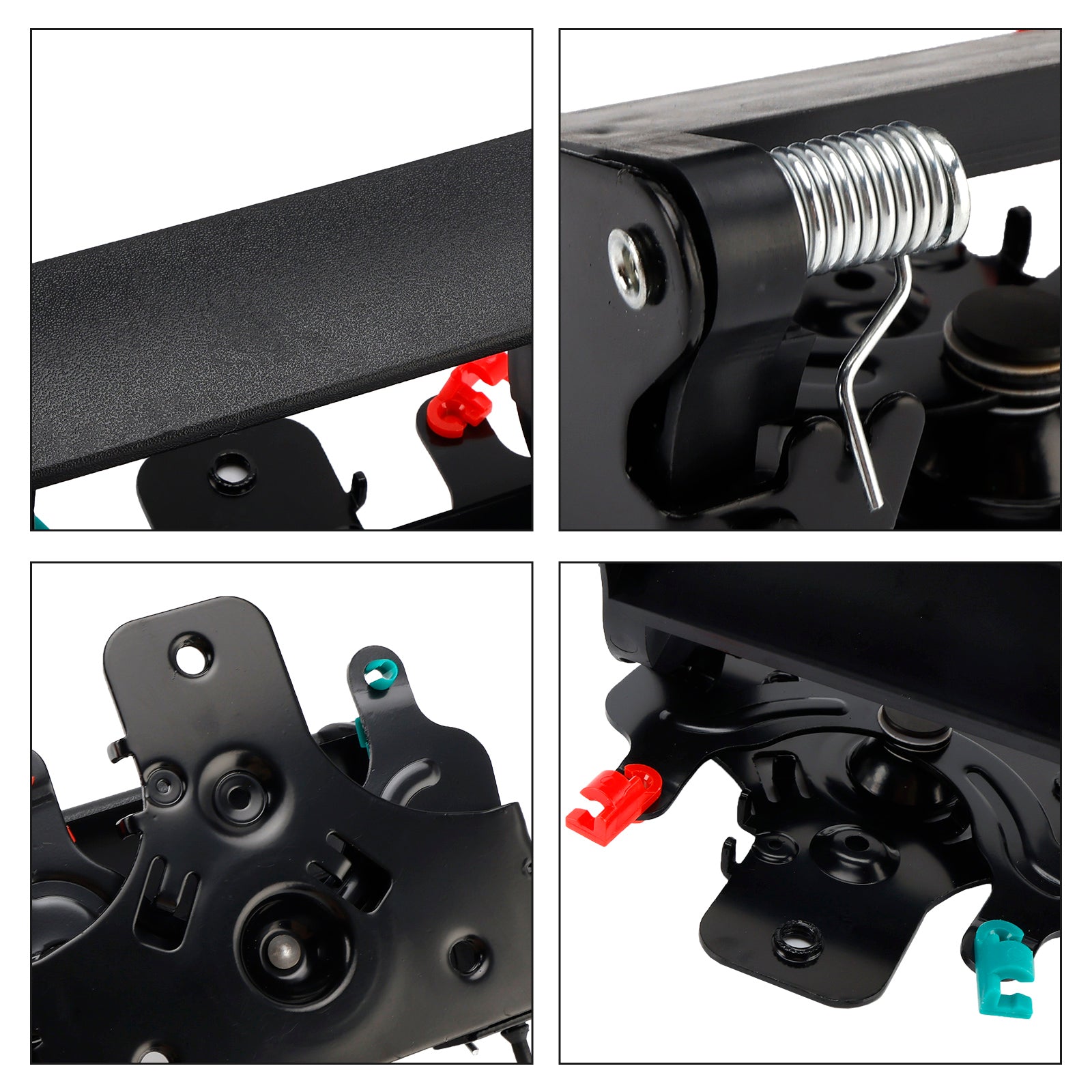 Tailgate Handle Set of 2 Exterior Black For Chevrolet Silverado 1500 2007-2013