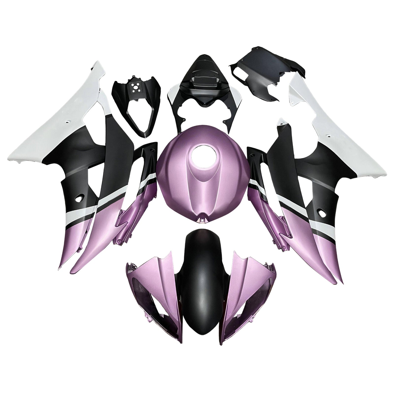 Injection Fairing Kit Bodywork Plastic ABS For Yamaha YZFR6 YZF-R6 2008-2016